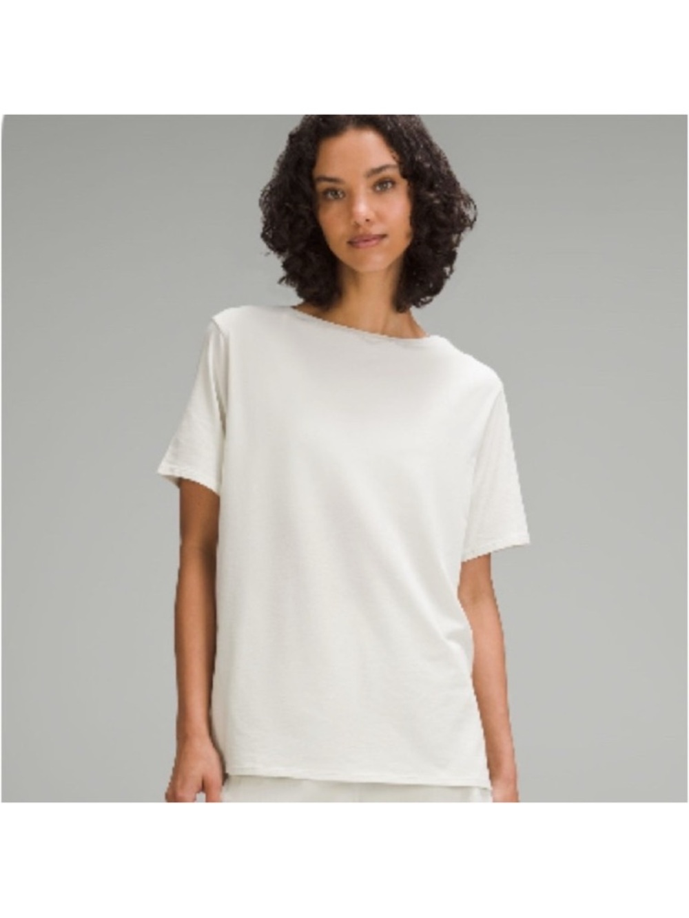 lululemon athletica relaxed fit boatneck tshirt